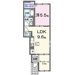 フェリーチェ東天王町　Iの物件間取画像